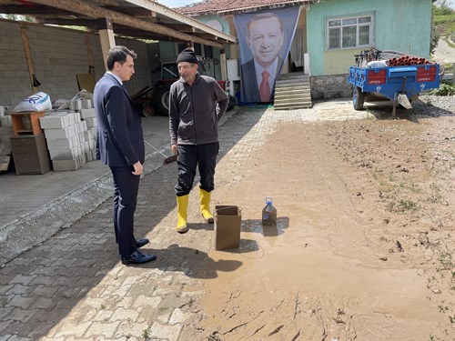 Kaymakamımız Sayın ATAM İncelemelerde Bulundu