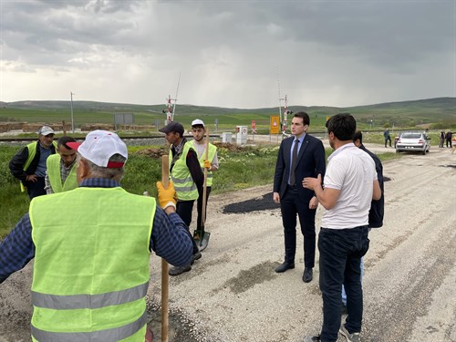 Kaymakamımız Sayın ATAM İncelemelerde Bulundu